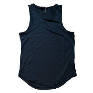 ASRV 0658 Silver-Lite 2.0 Tank Top black men's size L large stretch active gym